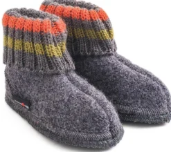 Pantofole Bambino: 63105104 Paul anthrazit, Walkstoff