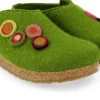 Pantofole Donna: 73102336 Kanon grasgrn, Wollfilz
