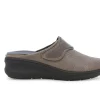 Pantofole Donna: Pantofola donna in pelle castoro pd908