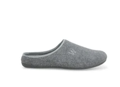 Pantofole Uomo: Pantofola uomo in tessuto grigio pu809w