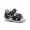 PRIMIGI 7375000 azzurro blu scarpe sandalo bambino strappi pelle tallone
