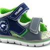 PRIMIGI 5367400 blu scarpe sandalo bambino strappi pelle