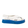 Sandali Donna: Art Company 1855 NAPPA WHITE-BLUE/ MALAGA