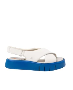 Sandali Donna: Art Company 1855 NAPPA WHITE-BLUE/ MALAGA