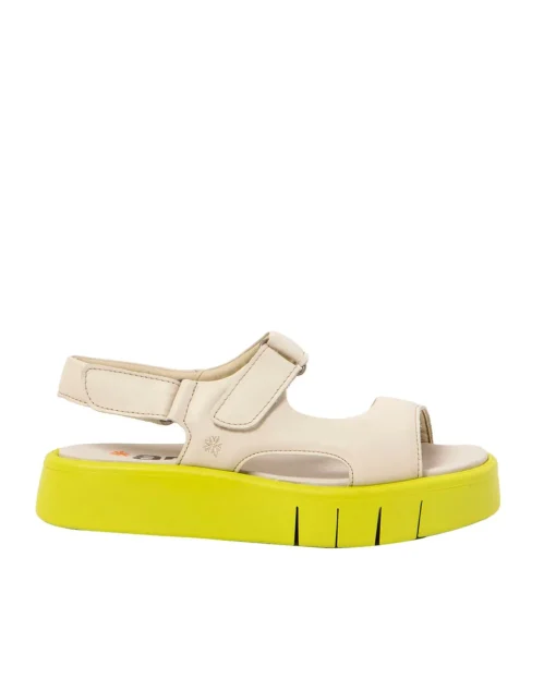 Sandali Donna: Art Company 1856 NAPPA CREAM-PISTACHO/ MALAGA
