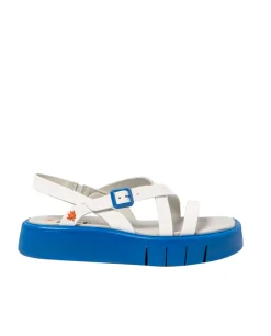 Sandali Donna: Art Company 1853 NAPPA WHITE-BLUE/ MALAGA