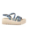 Sandali Donna: Art Company 1576F METALIZADO BLUE/BRIGHTON