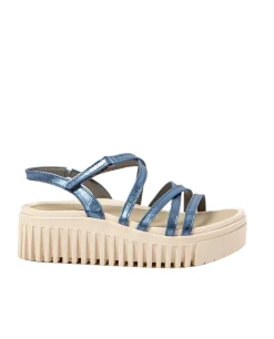 Sandali Donna: Art Company 1576F METALIZADO BLUE/BRIGHTON