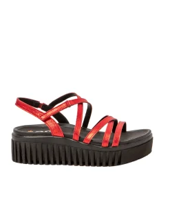 Sandali Donna: Art Company 1576F METALIZADO RED/BRIGHTON