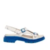 Sandali Donna: Art Company 1551 NAPPA WHITE-BLUE/ BIRMINGHAM
