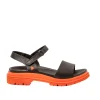 Sandali Donna: Art Company 1548 NAPPA BLACK-ORANGE/ BIRMINGHAM
