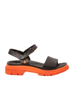Sandali Donna: Art Company 1548 NAPPA BLACK-ORANGE/ BIRMINGHAM