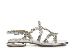 Sandali Donna: Cafè Noir C1GD9001 SANDALO CON STRASS