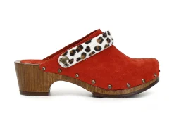 Sandali Donna: Cafè Noir C1HN6020 SABOT IN PELLE SCAMOSCIATA