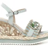 Sandali Donna: Cafè Noir C1HA5130 SANDALO RAFFIA MULTI E STRASS
