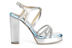 Sandali Donna: Cafè Noir C1MD9003 SANDALO 3 MIGNON CON STRASS