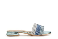 Sandali Donna: Cafè Noir C1XA9012 CIABATTA CON MIGNONS STRASS EFFETTO LAMINATO