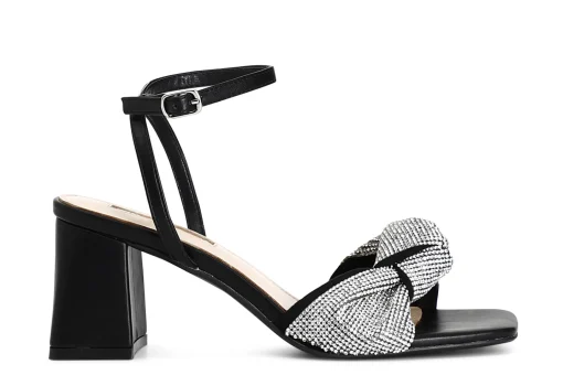 Sandali Donna: Cafè Noir C1XK9002 SANDALO CON NODO STRASS