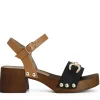 Sandali Donna: Cafè Noir C1XO6000 SANDALO IN PELLE SCAMOSCIATA CON MORSETTO