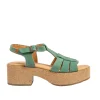 Sandali Donna: El Naturalista N5890 PLEASANT JADE /ARBEQUINA SANDALO CON TACCO DONNA BLUE
