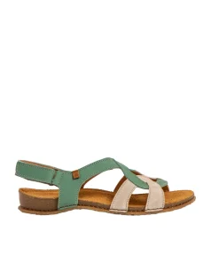 Sandali Donna: El Naturalista N5819 WAX NAPPA-SILK JADE-CREAM /PANGLAO SANDALI DONNA MULTICOLOR