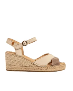 Sandali Donna: El Naturalista N5261 WAX NAPPA CREAM / ALMAZARA SANDALO CON ZEPPA DONNA BEIG