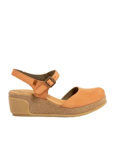 Sandali Donna: El Naturalista N5001 PLEASANT PEACH / LEAVES SANDALI DONNA YELLOW