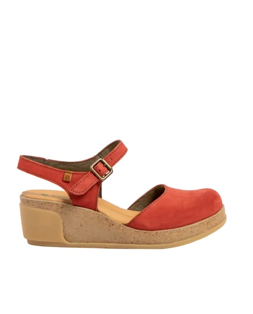 Sandali Donna: El Naturalista N5001 PLEASANT FRAMBUESA / LEAVES SANDALI DONNA PINK