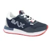 SAX SAM3150 SETH flag blu scarpe uomo sneakers lacci