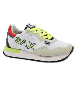 SAX SAM3150 SETH white bianco scarpe uomo sneakers lacci