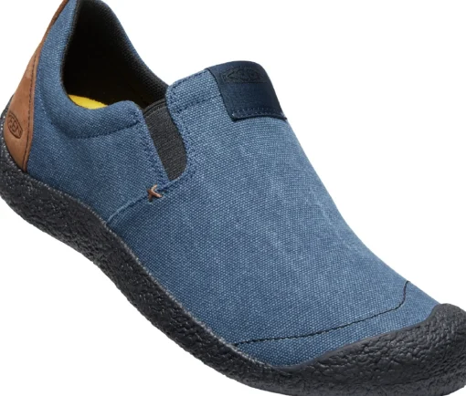 Scarpe da Running Uomo: 1026148 Howser Canvas Slip-On M-Black Iris/Bison