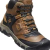 Scarpe da Trekking Uomo: 1025666 Ridge Flex Mid Wp M-Bison/Golden Brown