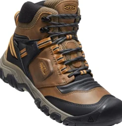Scarpe da Trekking Uomo: 1025666 Ridge Flex Mid Wp M-Bison/Golden Brown