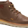 Scarponcini / Polacchini Uomo: Cat JACKSON MID M BRONZE BROWN