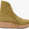 Scarponcini Donna: 903060376 Alkmaar mustard, Oil Nubuck