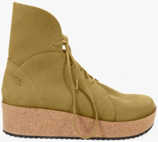 Scarponcini Donna: 903060376 Alkmaar mustard, Oil Nubuck
