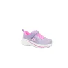 SKECHERS 303557L WAVE 92 lavender scarpe bambina sneakers strappo elastico lavabili