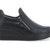 Sneakers Donna: Sneakers donna in pelle nero r25634w