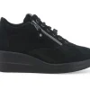 Sneakers Donna: Sneakers donna in camoscio nero r25625w