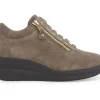 Sneakers Donna: Sneakers donna in camoscio topo r25625w