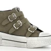 Sneakers Donna: Cafè Noir C1DM9002 SNEAKERS MID 3 FIBBIE