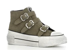 Sneakers Donna: Cafè Noir C1DM9002 SNEAKERS MID 3 FIBBIE
