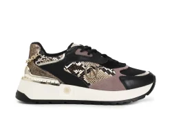 Sneakers Donna: Cafè Noir C1DL9450 SNEAKERS CON DETTAGLI PITONATI