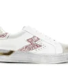 Sneakers Donna: Cafè Noir C1DS1616 SNEAKERS IN PELLE CON DETTAGLIO LATERALE