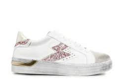 Sneakers Donna: Cafè Noir C1DS1616 SNEAKERS IN PELLE CON DETTAGLIO LATERALE