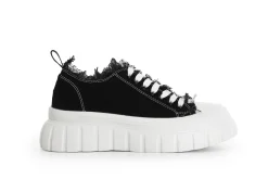 Sneakers Donna: Cafè Noir C1DG9004 SNEAKER ALLACCIATA CON CUCITURE A CONTRASTO