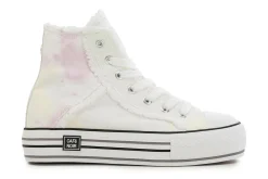 Sneakers Donna: Cafè Noir C1DM9231 SNEAKERS MID MULTICOLOR CON TESSUTO TYEDIE