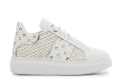 Sneakers Donna: Cafè Noir C1DE9530 SNEAKERS IN RAFFIA E PELLE