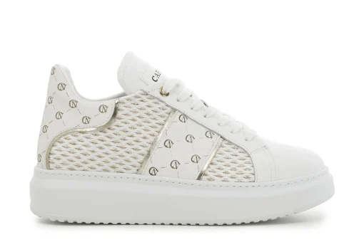 Sneakers Donna: Cafè Noir C1DE9530 SNEAKERS IN RAFFIA E PELLE