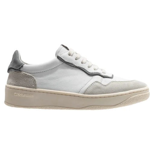 Sneakers Donna: El Naturalista N5840 MULTI MATERIAL WHITE-VAQUERO/ GEO CALZATURA UOMO / DONNA WHITE